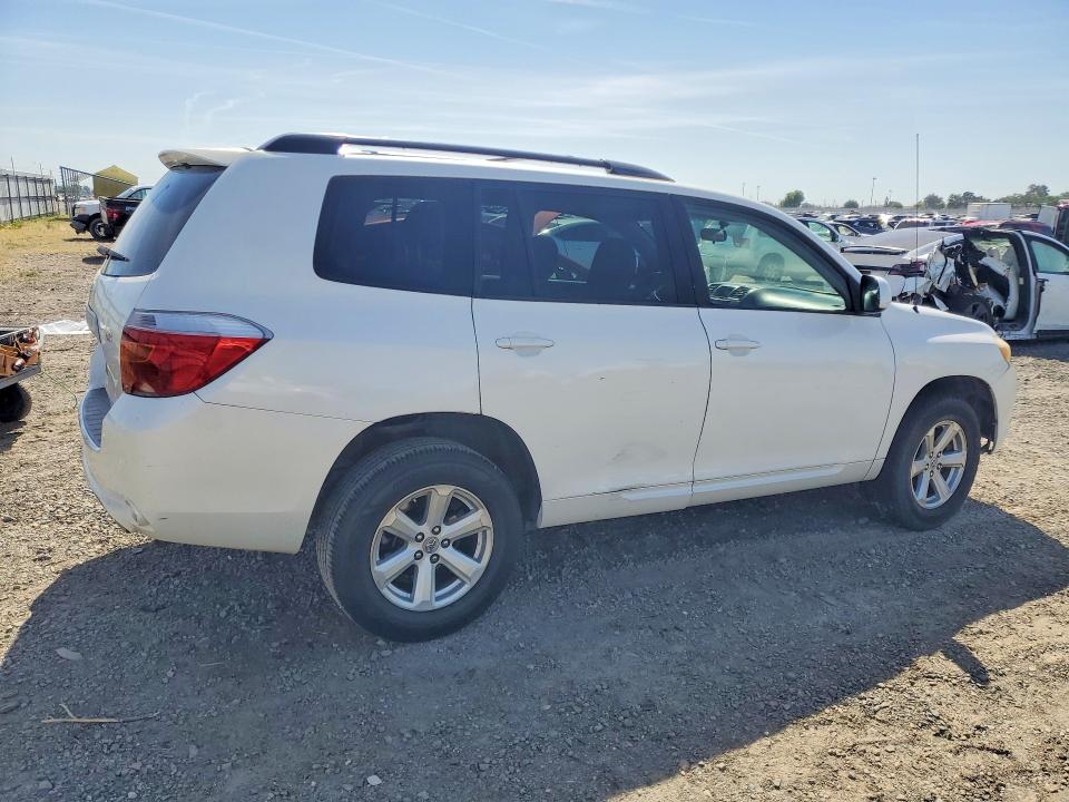 2008 Toyota Highlander VIN JTEDS41A882033494 COPART salvage auction — FRONT END, CA - SALVAGE CERTIFICATE, sold $1,300 on 2026-07-21 (photo 3)