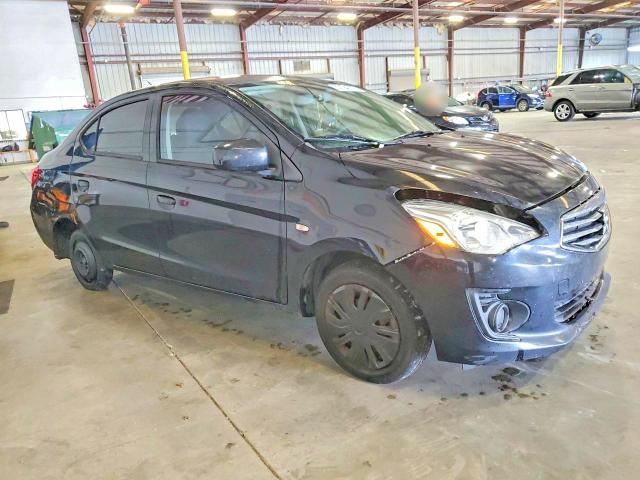 2017 Mitsubishi Mirage VIN ML32F3FJ2HHF18610 COPART salvage auction — REAR END, Mt - Certificate Of Title, sold $675 on 2026-07-20 (photo 4)