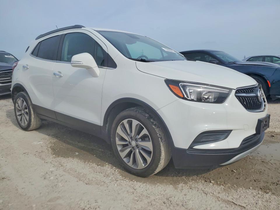 2018 Buick Encore VIN KL4CJASB5JB719226 COPART salvage auction — SIDE, TX - SALVAGE VEHICLE TITLE, sold $1,850 on 2026-07-28 (photo 4)