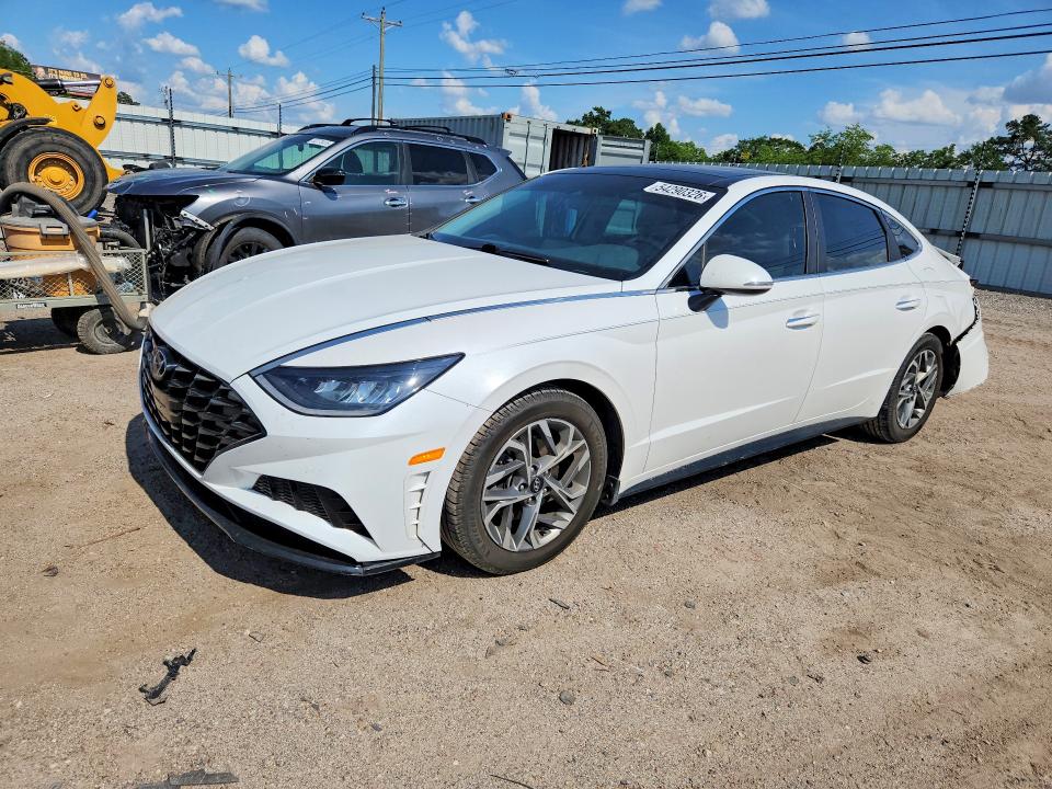 2022 Hyundai Sonata VIN KMHL14JAXNA225502 COPART salvage auction — REAR END, Al - Cert Of Title-Salvage Title, sold $4,650 on 2026-07-30 (photo 1)