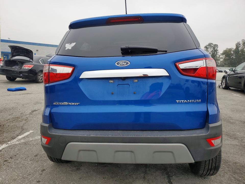 2021 Ford Ecosport VIN MAJ3S2KE4MC402884 COPART salvage auction — FRONT END, Salvage Title, sold $975 on 2026-07-23 (photo 6)