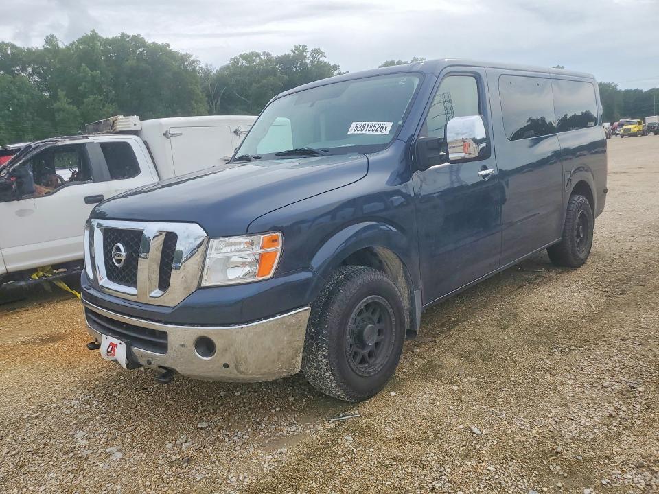 2019 Nissan Nv VIN 5BZAF0AA4KN852691 — COPART salvage auction photo