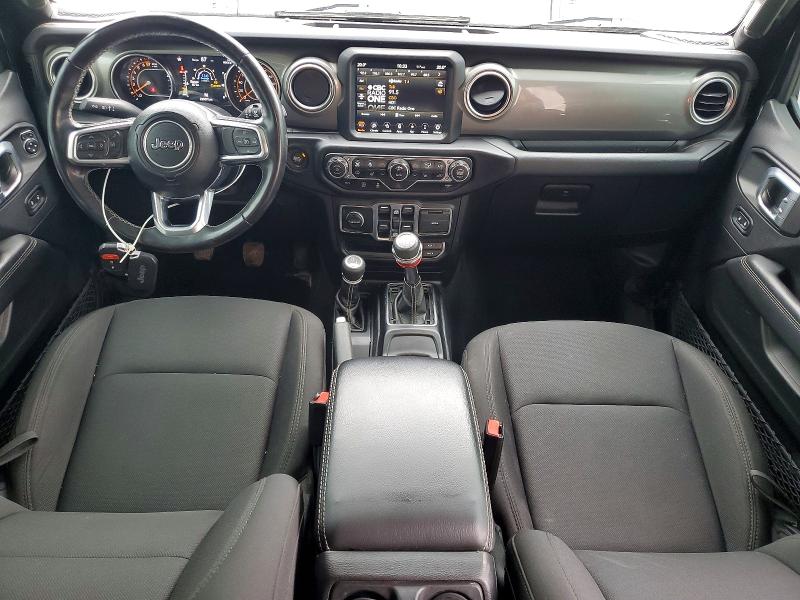 2022 Jeep Wrangler unlimited VIN 1C4HJXEG8NW199544 COPART salvage auction — MINOR DENT/SCRATCHES, On - Permit No Brand - Unfit (P), sold $25,500 on 2026-07-03 (photo 8)
