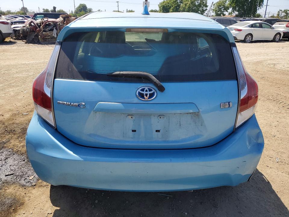 2016 Toyota Prius VIN JTDKDTB3XG1137649 COPART salvage auction — FRONT END, Ca - Salvage Certificate, sold $1,900 on 2026-07-20 (photo 6)