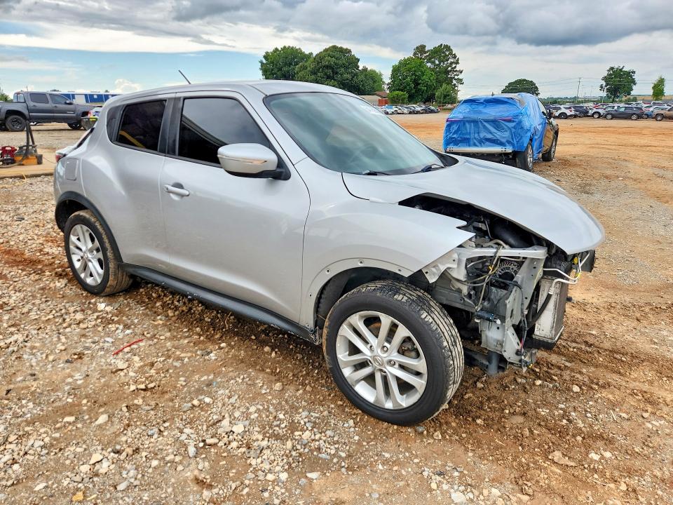 2017 Nissan Juke VIN JN8AF5MRXHT705590 COPART salvage auction — FRONT END, Al - Cert Of Title-Salvage Title, sold $500 on 2026-07-08 (photo 4)