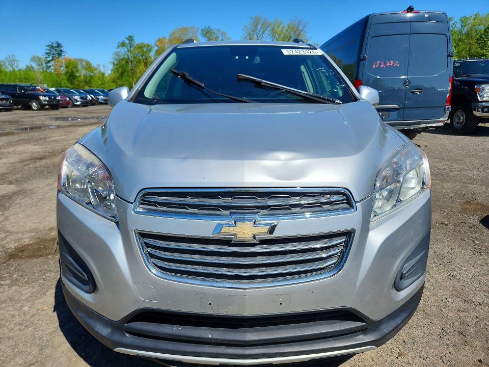 2016 Chevrolet Trax VIN KL7CJPSB0GB761267 COPART salvage auction — FRONT END, MA - CERTIFICATE OF TITLE, sold $1,300 on 2026-07-27 (photo 5)