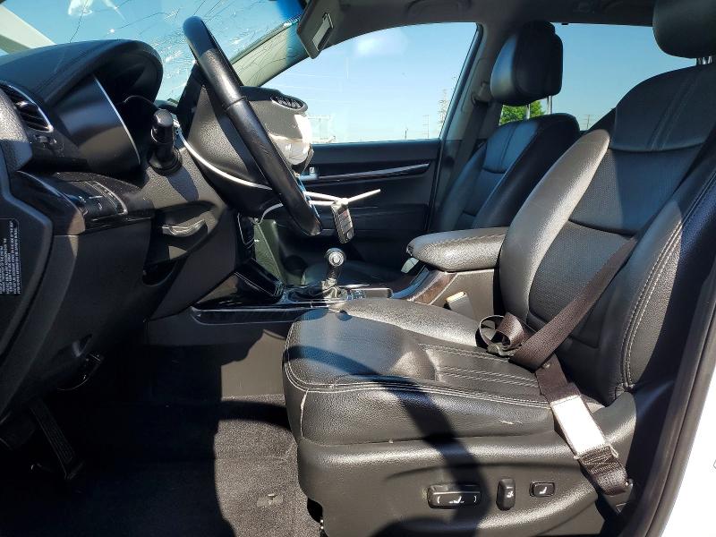2015 Kia VIN 5XYKW4A70FG647382 COPART salvage auction — FRONT END, Ca - Salvage Certificate, sold $1,350 on 2026-07-15 (photo 7)