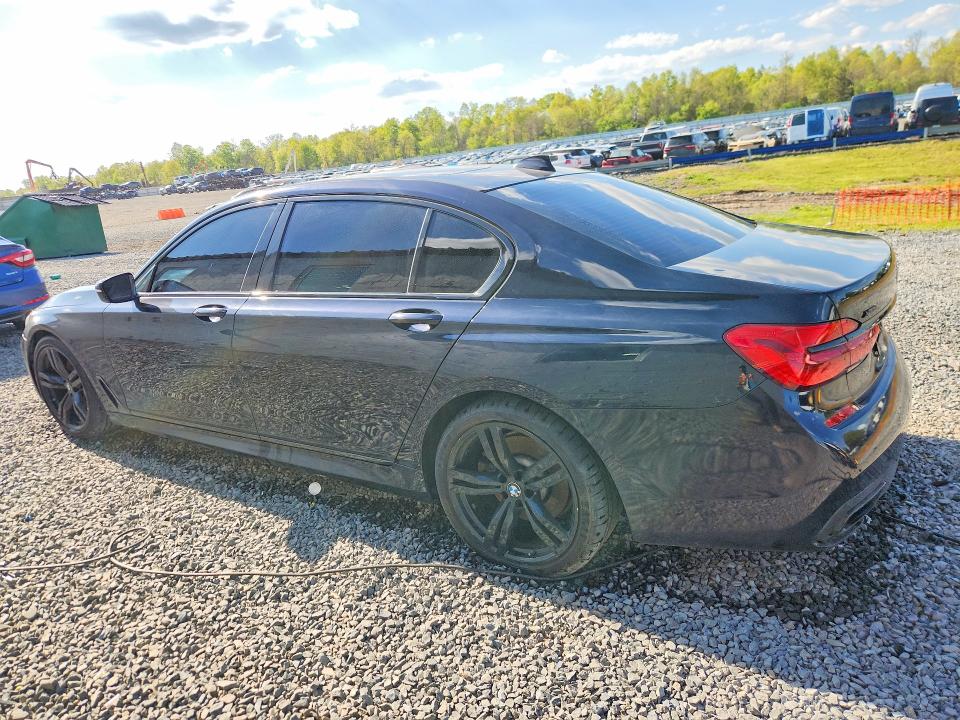 2016 BMW 7er VIN WBA7F2C58GG415971 COPART salvage auction — SIDE, Nj - Cert Of Title-Salvage, sold $7,600 on 2026-07-31 (photo 2)