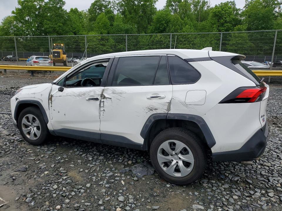 2022 Toyota Rav 4 VIN 2T3F1RFV0NW276860 COPART salvage auction — SIDE, Md - Cert Of Salvage > 75% Damage, sold $6,100 on 2026-07-09 (photo 2)