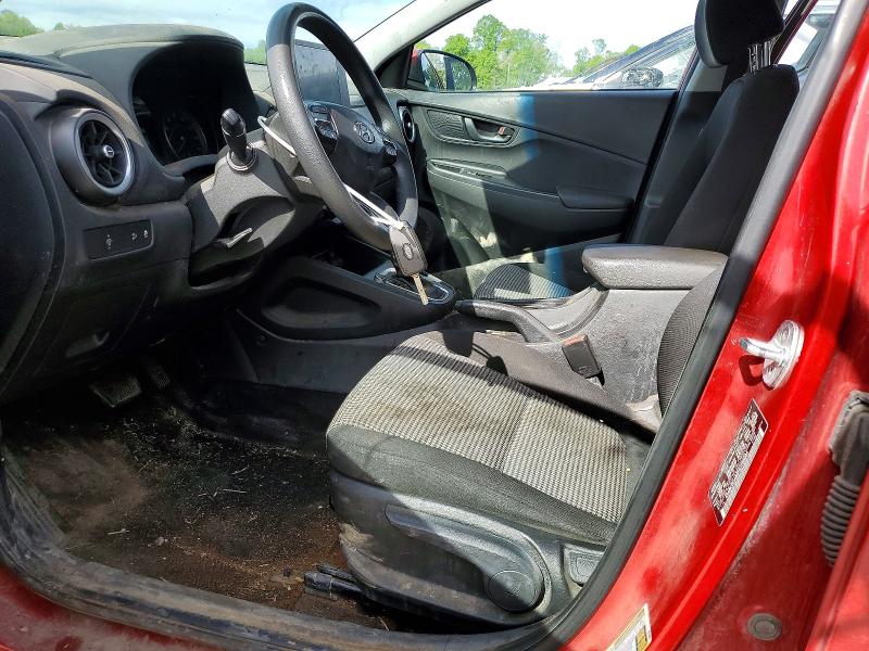 2022 Hyundai Kona VIN KM8K2CAB6NU759901 COPART salvage auction — FRONT END, Pa - Certificate Of Salvage, sold $1,000 on 2026-07-23 (photo 7)