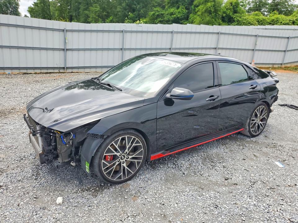 2023 Hyundai VIN KMHLW4AK5PU018592 COPART salvage auction — FRONT END, Nc - Salvage Certificate Of Title, sold $950 on 2026-07-29 (photo 1)