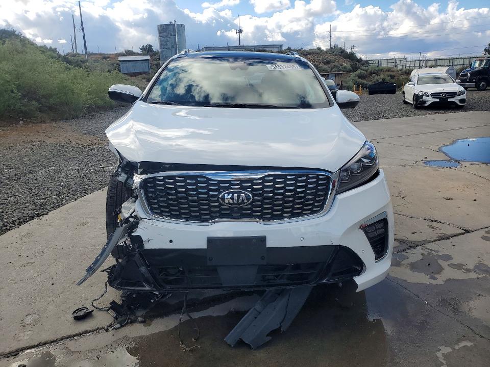 2019 Kia Sorento VIN 5XYPKDA50KG470116 COPART salvage auction — FRONT END, Nv - Salvage Title, sold $2,400 on 2026-07-09 (photo 5)