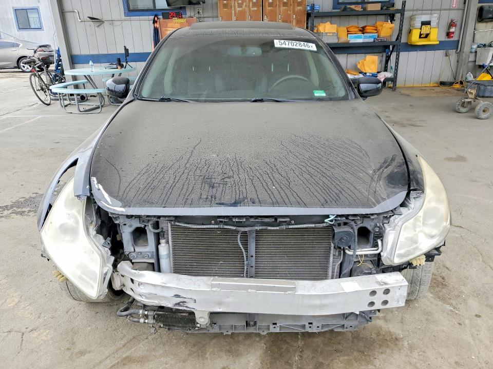 2008 Infiniti G35 VIN JNKBV61EX8M218313 COPART salvage auction — FRONT END, CA - SALVAGE CERTIFICATE, sold $225 on 2026-07-27 (photo 5)