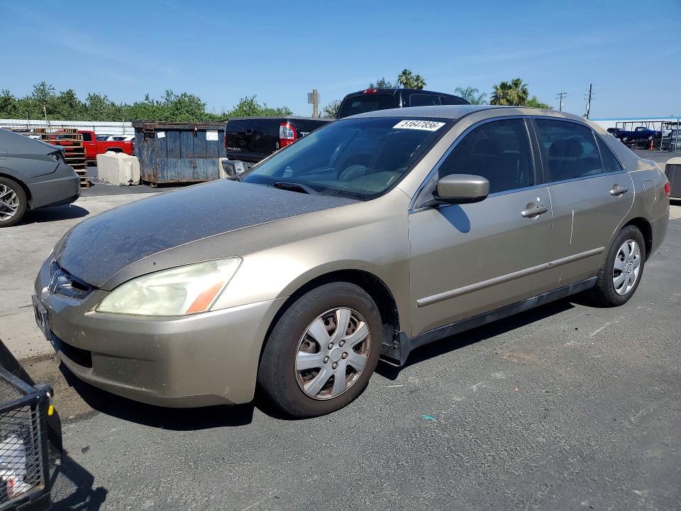 2003 Honda Accord VIN JHMCM56363C076582 COPART salvage auction — VANDALISM, Ca - Salvage Certificate, sold $525 on 2026-07-27 (photo 1)