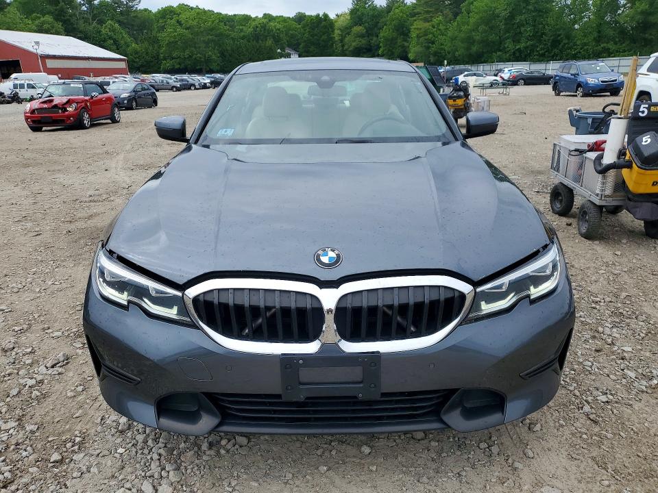 2020 BMW 3er VIN 3MW5R7J03L8B11121 COPART salvage auction — SIDE, Ma - Cert Of Title-Salvage, sold $11,500 on 2026-07-27 (photo 5)