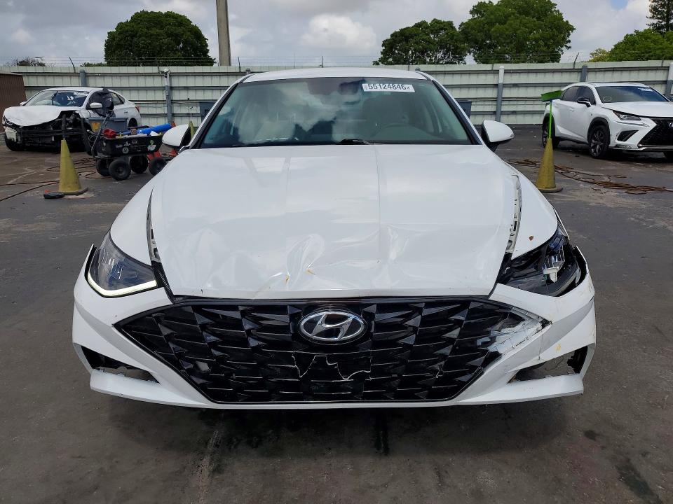 2023 Hyundai Sonata VIN KMHL64JA7PA281269 COPART salvage auction — FRONT END, Ca - Certificate Of Title (P), sold $5,900 on 2026-07-13 (photo 5)