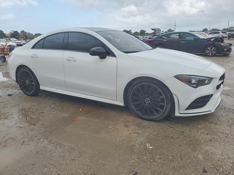 2021 Mercedes-benz Cla-klasse VIN W1K5J4GB4MN154615 COPART salvage auction — REAR END, Fl - Certificate Of Title, sold $11,500 on 2026-07-07 (photo 4)