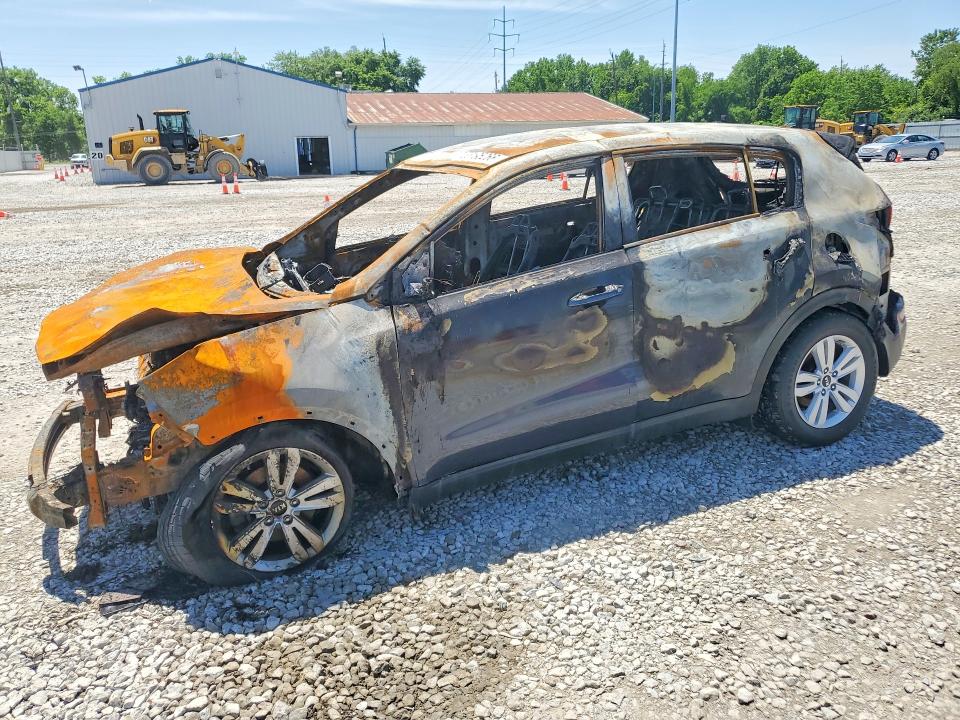 2018 Kia Sportage VIN KNDPMCAC7J7334788 COPART salvage auction — BURN, OH - BILL OF SALE-PARTS ONLY, sold $150 on 2026-07-28 (photo 1)