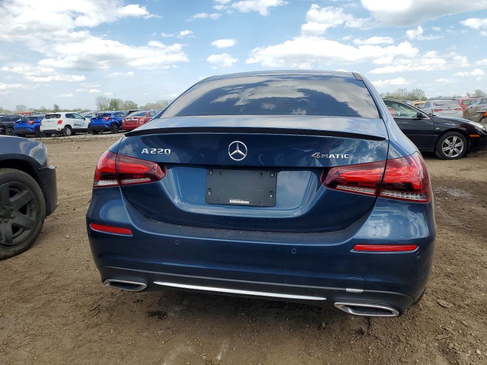 2019 Mercedes-benz A-klasse VIN WDD3G4FB2KW029109 COPART salvage auction — WATER/FLOOD, IL - SALVAGE CERT-FLOOD, sold $3,400 on 2026-07-28 (photo 6)