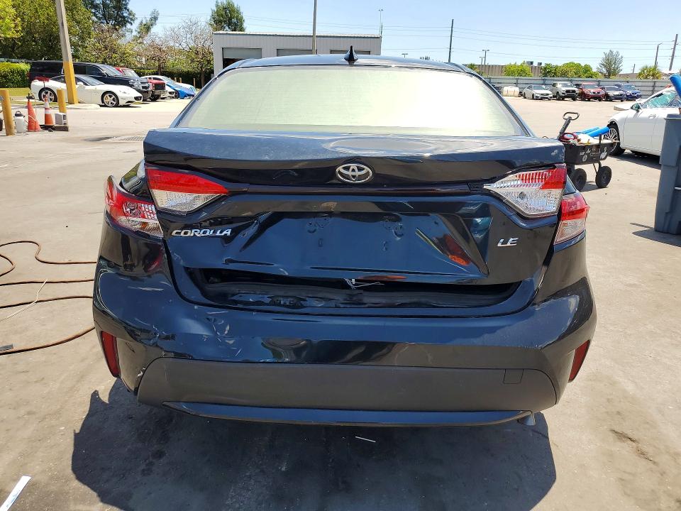 2022 Toyota VIN JTDEPMAE4NJ217605 COPART salvage auction — REAR END, Fl - Cert Of Title Slvg Rebuildable, sold $4,150 on 2026-07-22 (photo 6)