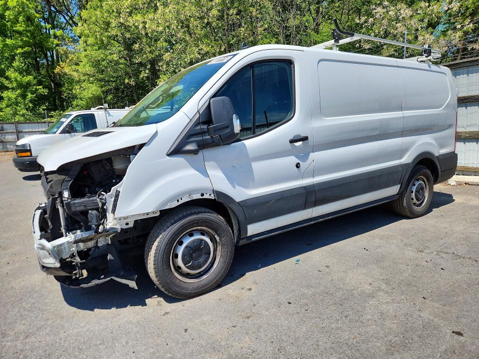 2023 Ford Transit VIN 1FTYE1Y87PKA14285 COPART salvage auction — FRONT END, Va - Cert Of Title - Salvage, sold $13,800 on 2026-07-09 (photo 1)