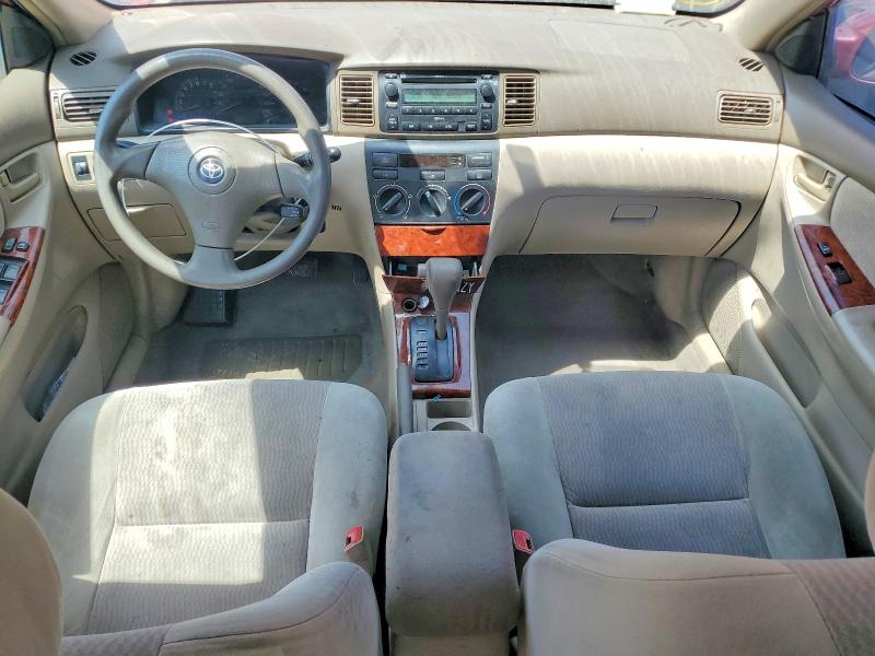 2007 Toyota Corolla VIN 1NXBR30E57Z901455 COPART salvage auction — FRONT END, Ca - Dis/Dlr/Exp Only Clean Title, sold $775 on 2026-07-09 (photo 8)