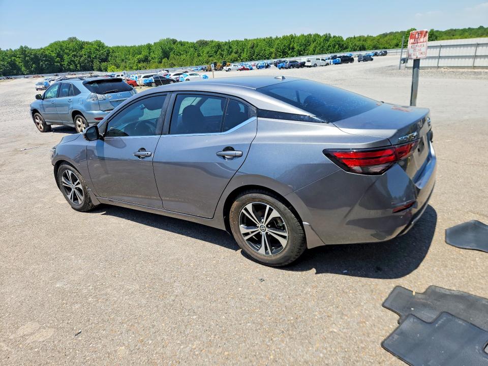 2020 Nissan Sentra VIN 3N1AB8CV9LY214602 COPART salvage auction — FRONT END, Tn - Salvage Certificate, sold $2,300 on 2026-07-02 (photo 2)