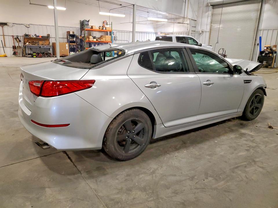 2015 Kia Optima VIN 5XXGM4A74FG491850 COPART salvage auction — FRONT END, Mn - Cert Of Title-Prior Salvage, sold $525 on 2026-07-07 (photo 3)