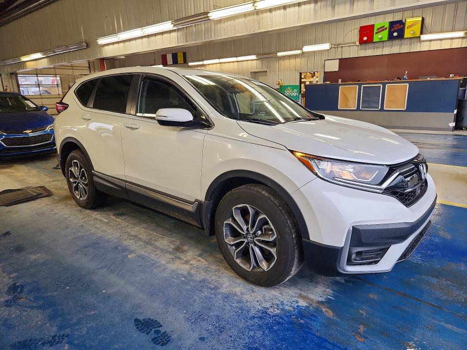 2021 Honda Cr-v VIN 7FARW2H55ME011086 COPART salvage auction — SIDE, Oh - Cert Of Title-Salvage, sold $10,600 on 2026-07-20 (photo 4)