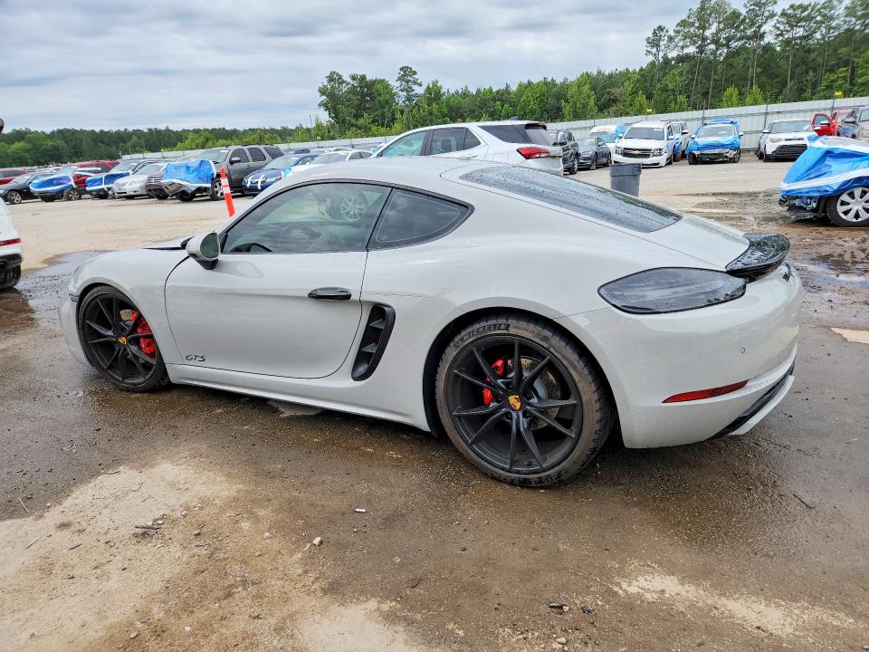 2018 Porsche Cayman VIN WP0AB2A8XJS278568 COPART salvage auction — FRONT END, Sc - Cert Of Title-Salvage, sold $20,100 on 2026-08-17 (photo 2)