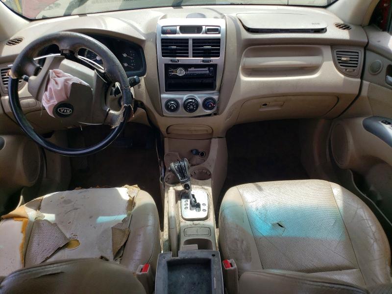 2007 Kia Sportage VIN KNDJE723877302496 COPART salvage auction — FRONT END, Ct - Cert Of Title-Salvage, sold $450 on 2026-07-07 (photo 8)