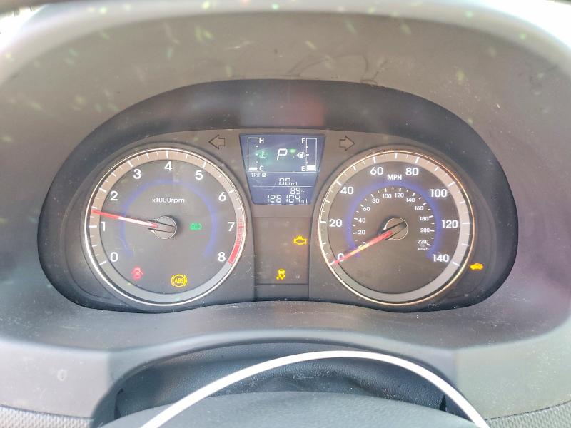 2017 Hyundai Accent VIN KMHCT4AE8HU175375 COPART salvage auction — REAR END, Ga - Cert Of Title-Salvage, sold $1,000 on 2026-07-27 (photo 9)