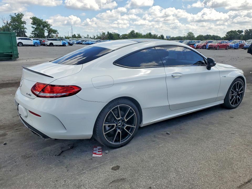 2017 Mercedes-benz C-klasse VIN WDDWJ6EB4HF537215 COPART salvage auction — MINOR DENT/SCRATCHES, In - Certificate Of Title, sold $13,800 on 2026-07-15 (photo 3)