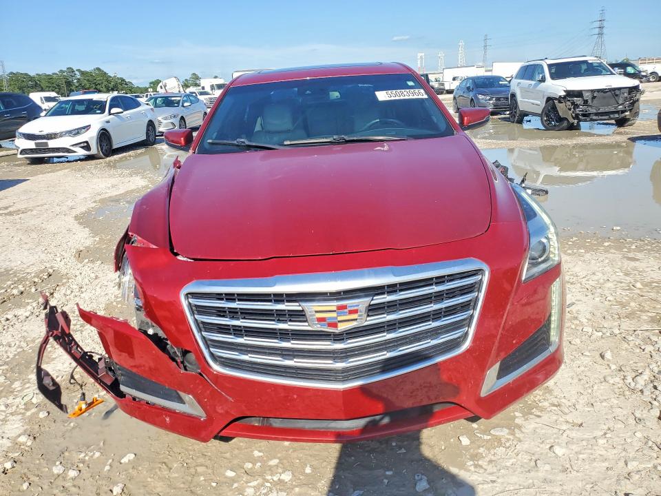 2018 Cadillac VIN 1G6AR5SX0J0103926 COPART salvage auction — FRONT END, Tx - Salvage Vehicle Title, sold $4,450 on 2026-07-10 (photo 5)