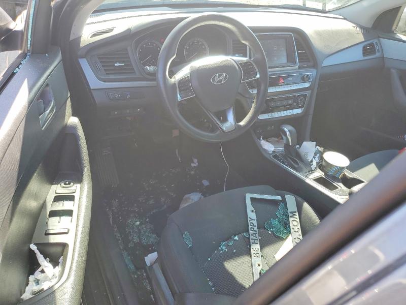 2018 Hyundai Sonata VIN 5NPE24AF1JH633024 COPART salvage auction — VANDALISM, Ca - Salvage Certificate, sold $2,100 on 2026-07-02 (photo 8)