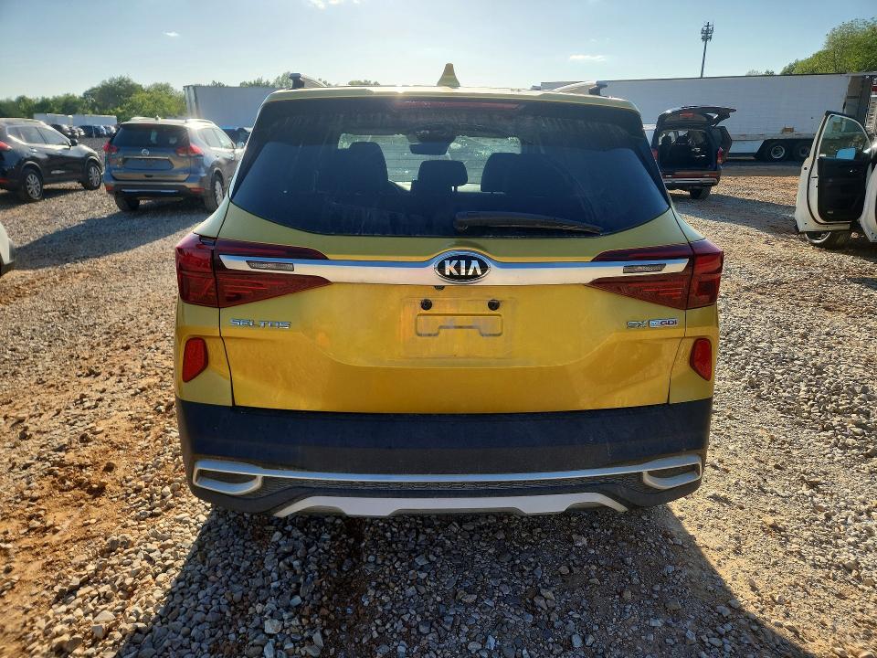 2021 Kia VIN KNDETCA29M7189159 COPART salvage auction — HAIL, Mo - Salvage Certificate Of Title, sold $4,100 on 2026-07-29 (photo 6)