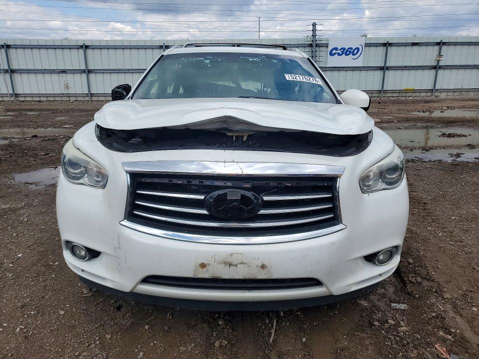 2014 Infiniti Qx60 VIN 5N1AL0MM4EC530837 COPART salvage auction — BURN, Il - Salvage Certificate, sold $600 on 2026-07-09 (photo 5)