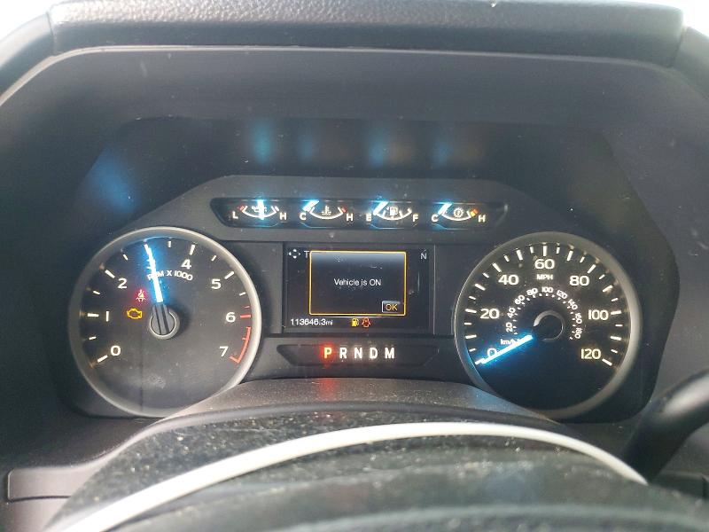 2018 Ford F-150 VIN 1FTEW1CG3JKC50616 COPART salvage auction — FRONT END, Tx - Salvage Vehicle Title, sold $7,100 on 2026-07-02 (photo 9)