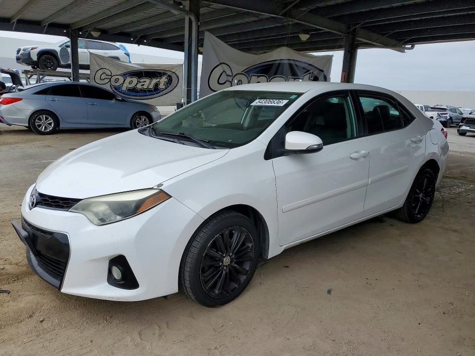 2016 Toyota Corolla VIN 5YFBURHE2GP414205 COPART salvage auction — VANDALISM, CA - SALVAGE CERTIFICATE, sold $300 on 2026-07-28 (photo 1)