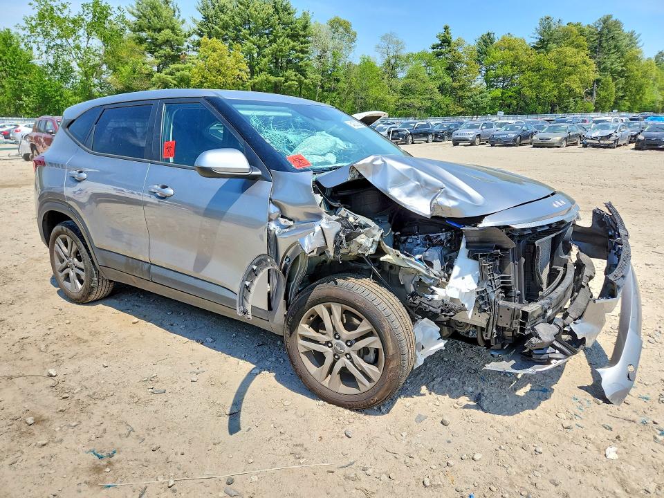 2023 Kia VIN KNDEPCAA7P7457402 COPART salvage auction — FRONT END, Ma - Cert Of Title-Salvage, sold $2,600 on 2026-07-09 (photo 4)