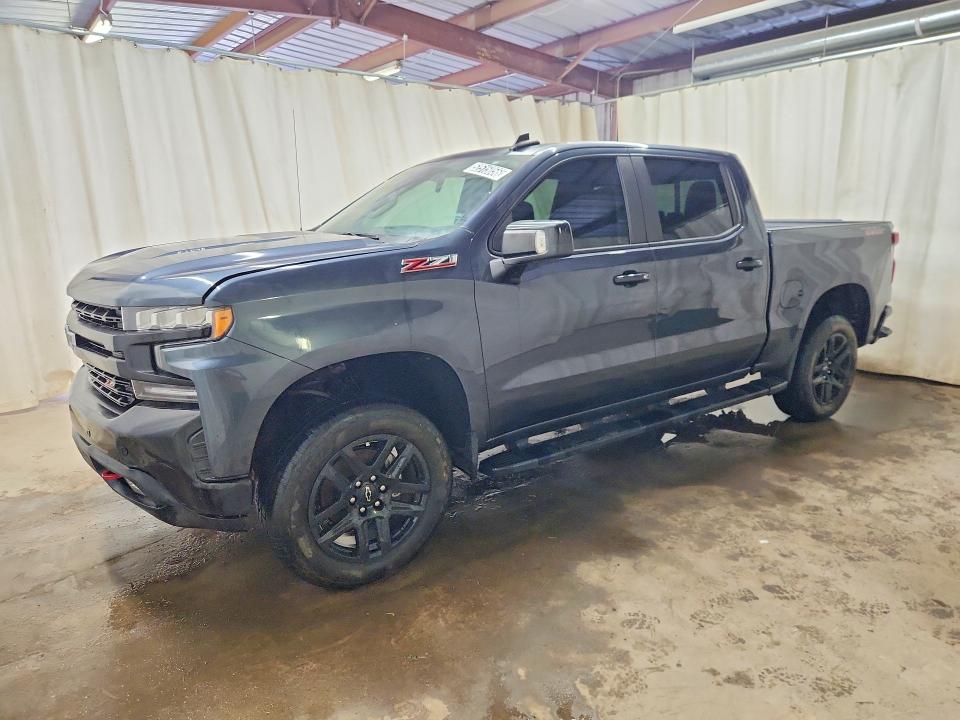 2021 Chevrolet Silverado 1500 VIN 1GCPYFEL0MZ227106 COPART salvage auction — REAR END, TX - CERTIFICATE OF TITLE, sold $20,500 on 2026-07-09 (photo 1)