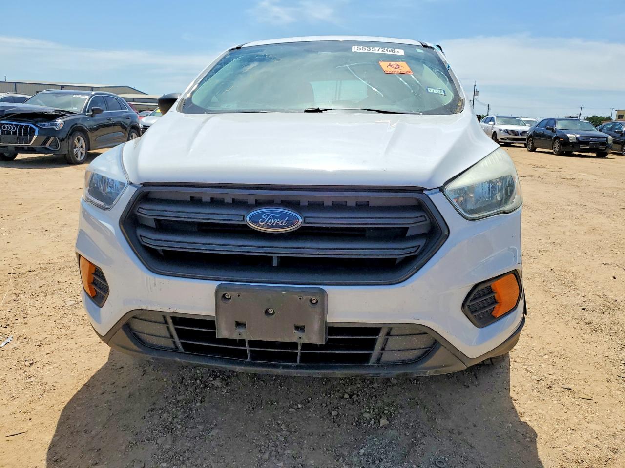2017 Ford Escape VIN 1FMCU0F70HUD10316 COPART salvage auction — Side, TX - SALVAGE VEHICLE TITLE, sold $1,150 on 2026-07-09 (photo 5)