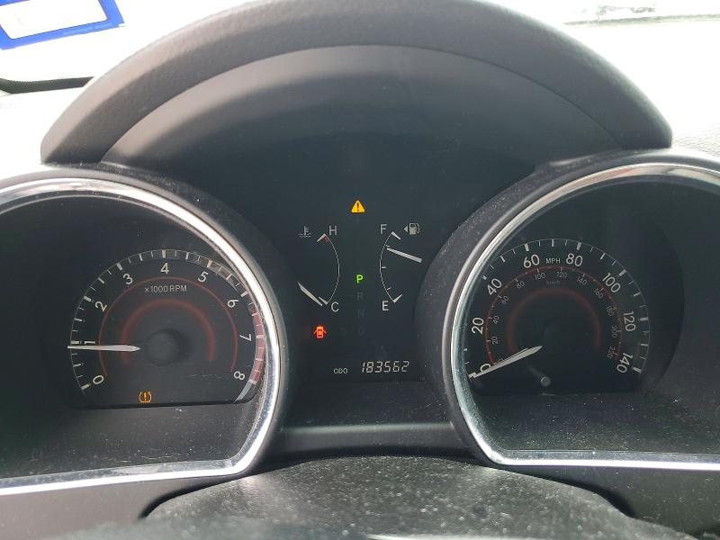 2008 Toyota Highlander VIN JTEDS42A382020960 COPART salvage auction — FRONT END, Tx - Salvage Vehicle Title, sold $2,550 on 2026-07-16 (photo 9)