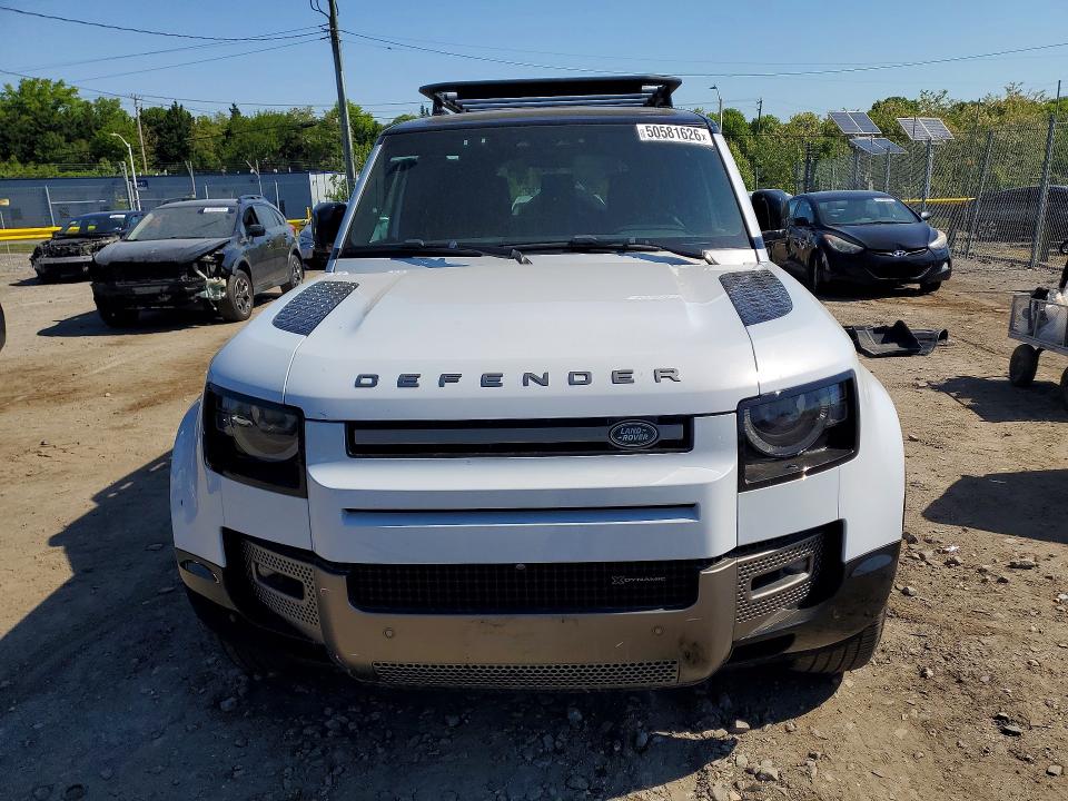 2022 Land rover Defender VIN SALE3ERU6N2088816 COPART salvage auction — REAR END, Md - Cert Of Salvage > 75% Damage, sold $17,100 on 2026-07-23 (photo 5)