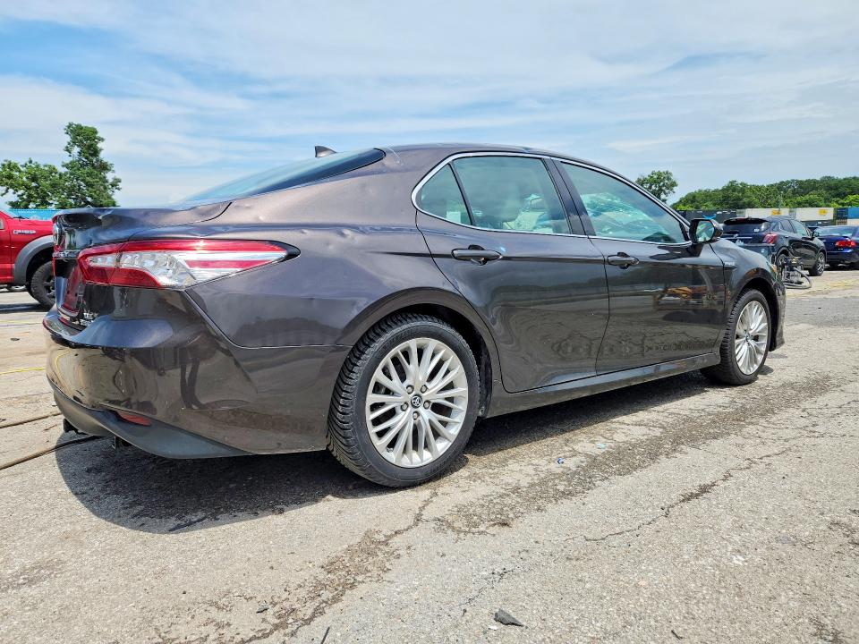 2019 Toyota Camry solara VIN 4T1B21HK7KU520475 COPART salvage auction — HAIL, MO - SALVAGE CERTIFICATE OF TITLE, sold $9,200 on 2026-07-06 (photo 3)