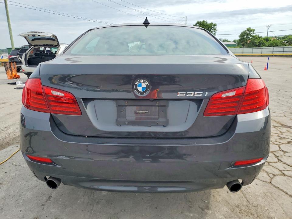 2014 BMW 5er VIN WBA5B1C51ED477532 COPART salvage auction — FRONT END, Tn - Salvage Certificate, sold $2,250 on 2026-07-08 (photo 6)