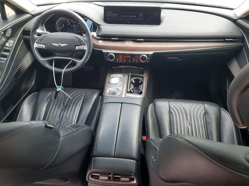 2021 Genesis G80 VIN KMTGC4SD1MU048345 COPART salvage auction — MINOR DENT/SCRATCHES, Sc - Certificate Of Title (P), sold $13,400 on 2026-07-07 (photo 8)