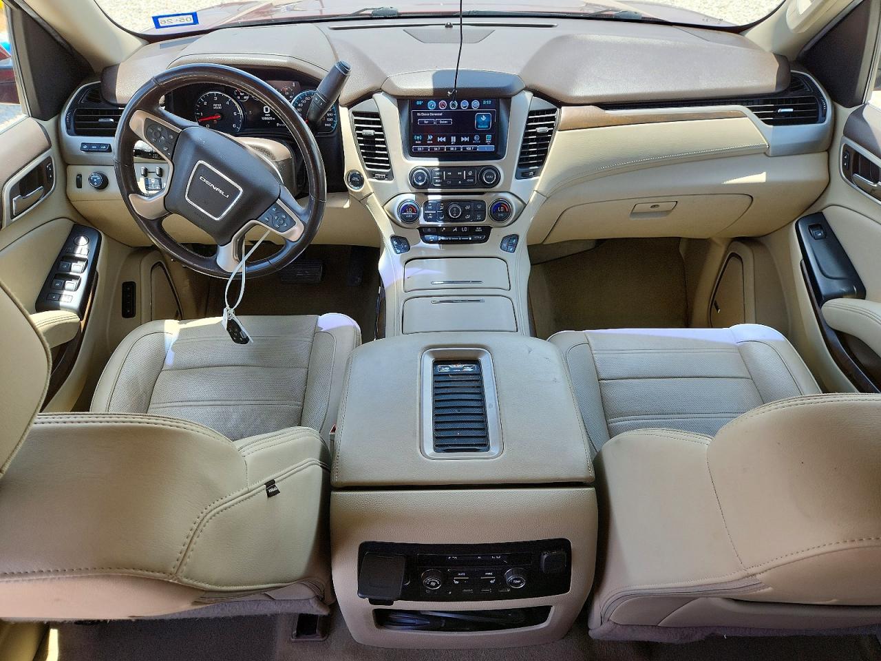 2018 GMC Yukon VIN 1GKS2CKJ2JR296585 COPART salvage auction — Front End, TX - SALVAGE VEHICLE TITLE, sold $13,100 on 2026-07-09 (photo 8)