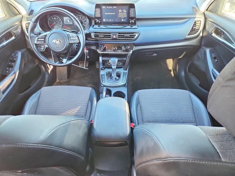 2021 Kia Seltos VIN KNDEUCAA6M7125312 COPART salvage auction — FRONT END, Ny - Mv-907A Salvage Certificate, sold $4,250 on 2026-07-13 (photo 8)