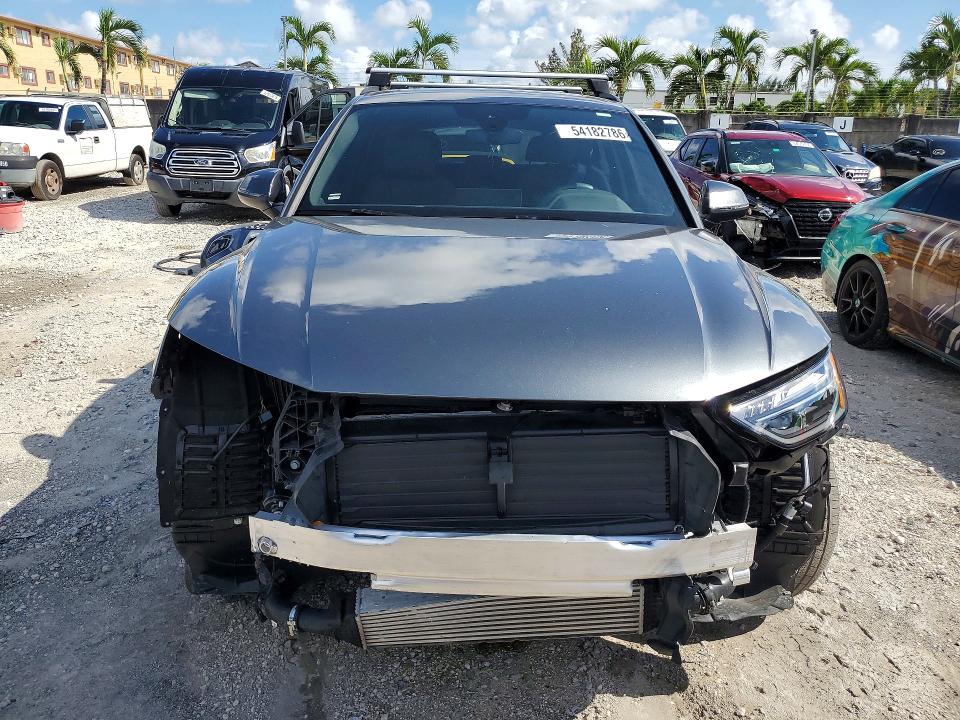 2024 Audi Q5 VIN WA1GAAFY7R2117259 COPART salvage auction — FRONT END, Fl - Cert Of Title Slvg Rebuildable, sold $350 on 2026-07-27 (photo 5)